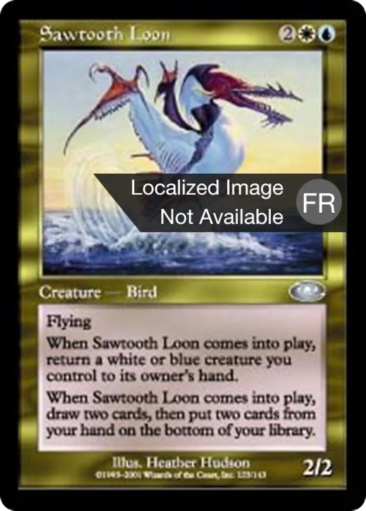 Huart à dents pointues — Planeshift — Magic: The Gathering