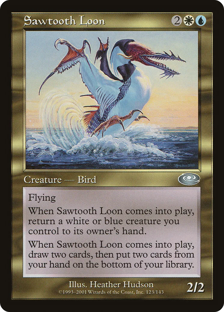 Sawtooth Loon — Planeshift — Magic: The Gathering