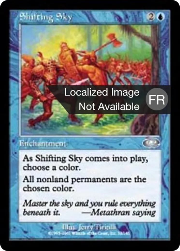Ciel changeant — Planeshift — Magic: The Gathering