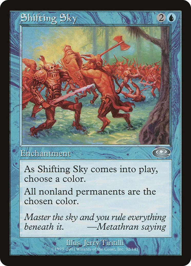 Ciel changeant — Planeshift — Magic: The Gathering