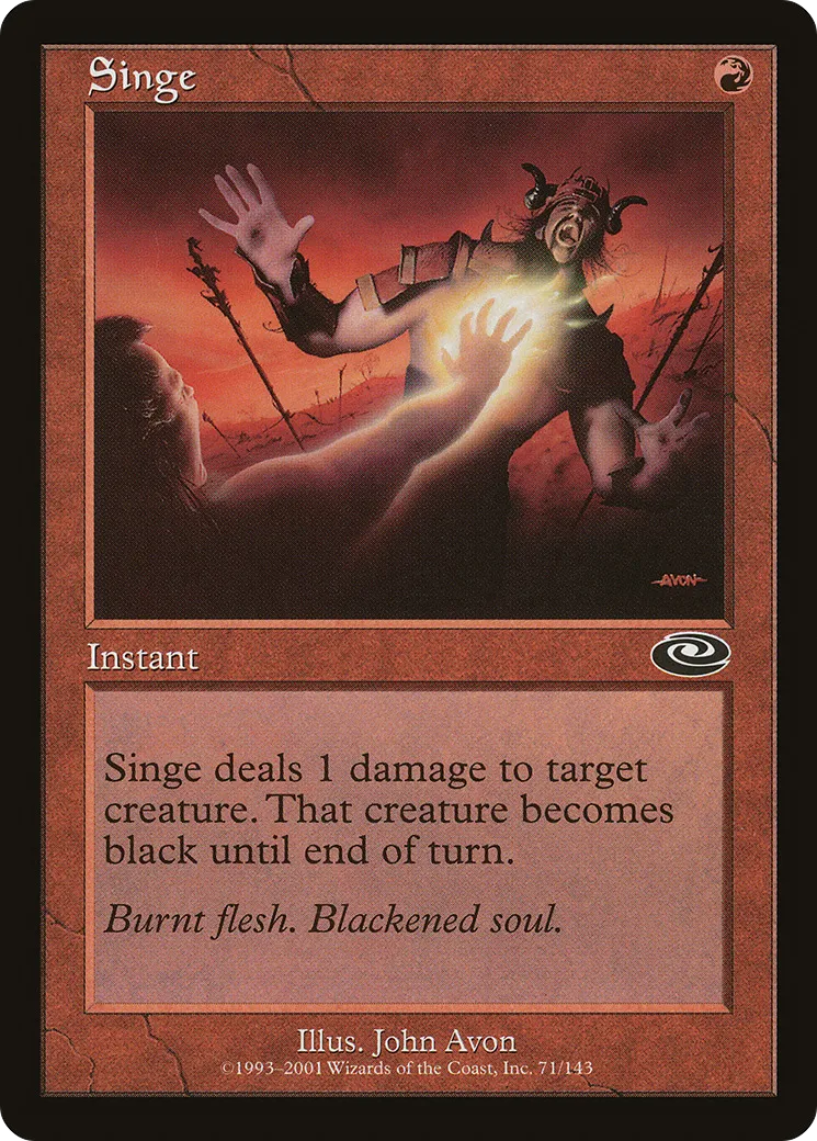 Singe — Planeshift — Magic: The Gathering