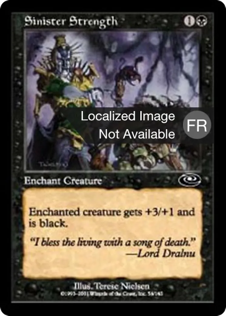 Force sinistre — Planeshift — Magic: The Gathering