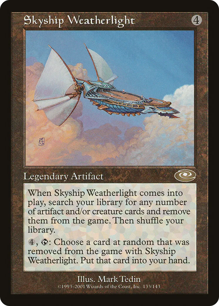 Skyship Weatherlight — Planeshift — Magic: The Gathering