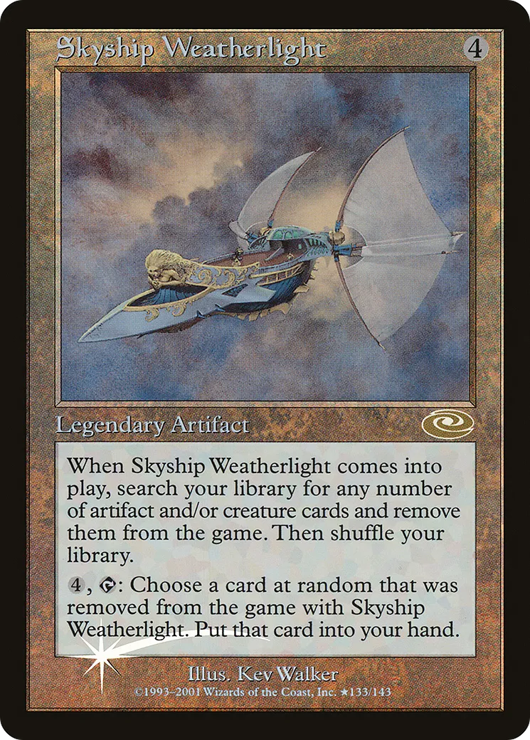 Skyship Weatherlight — Planeshift — Magic: The Gathering