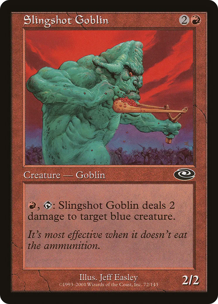 Slingshot Goblin — Planeshift — Magic: The Gathering