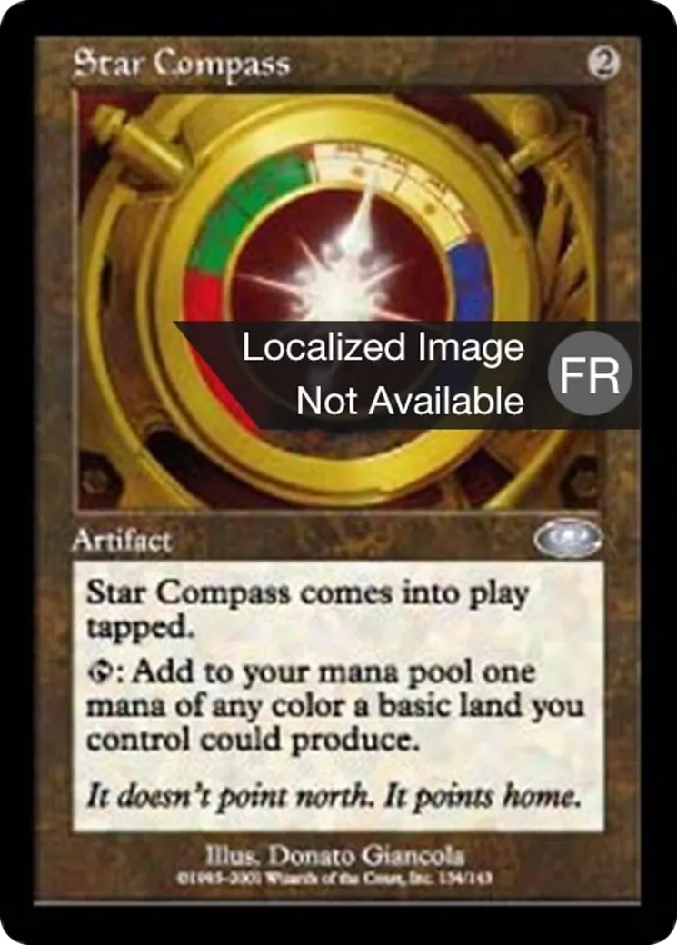 Compas des étoiles — Planeshift — Magic: The Gathering