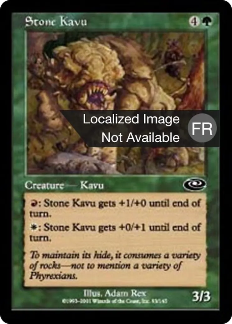 Kavru des roches — Planeshift — Magic: The Gathering