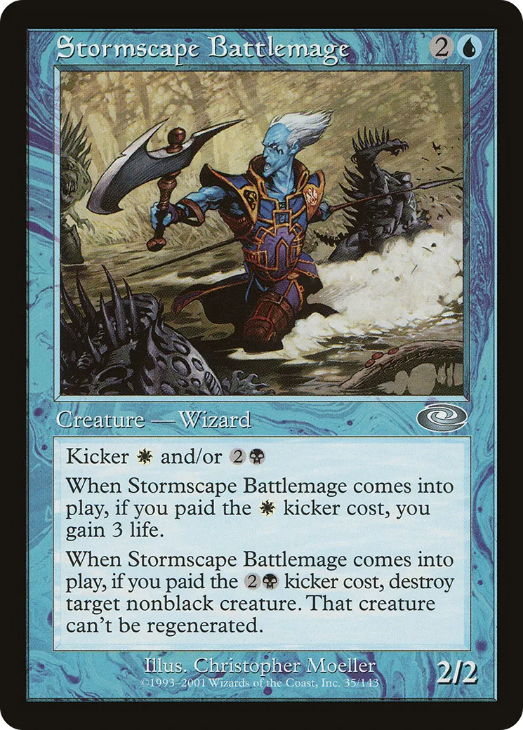 Stormscape Battlemage — Planeshift — Magic: The Gathering