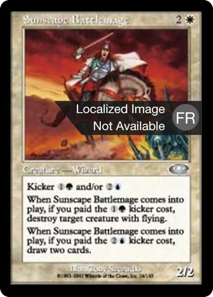 Mage de bataille solisophe — Planeshift — Magic: The Gathering