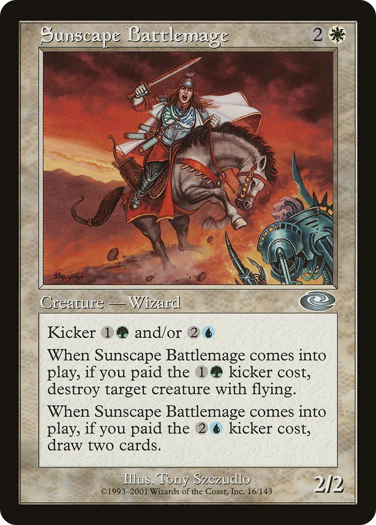 Sunscape Battlemage — Planeshift — Magic: The Gathering