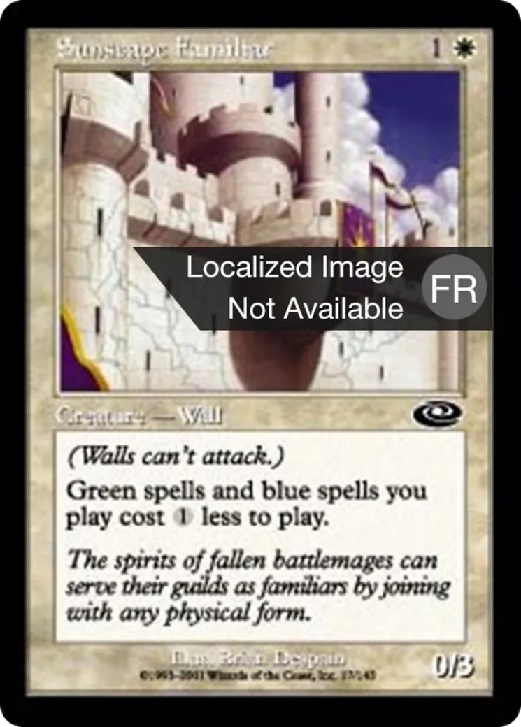 Familier solisophe — Planeshift — Magic: The Gathering