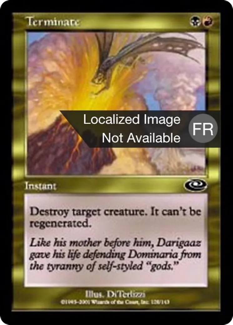 Terminaison — Planeshift — Magic: The Gathering