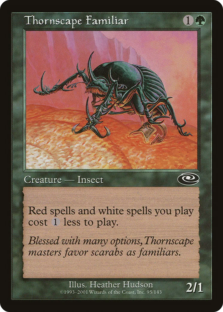 Thornscape Familiar — Planeshift — Magic: The Gathering