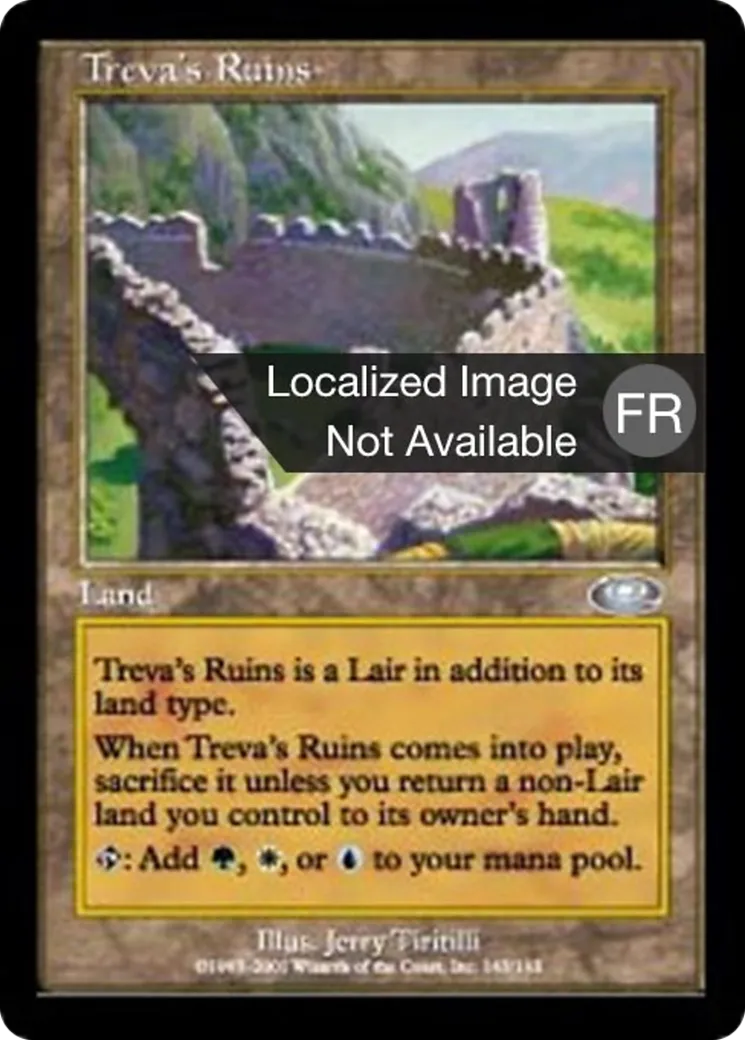 Ruines de Treva — Planeshift — Magic: The Gathering
