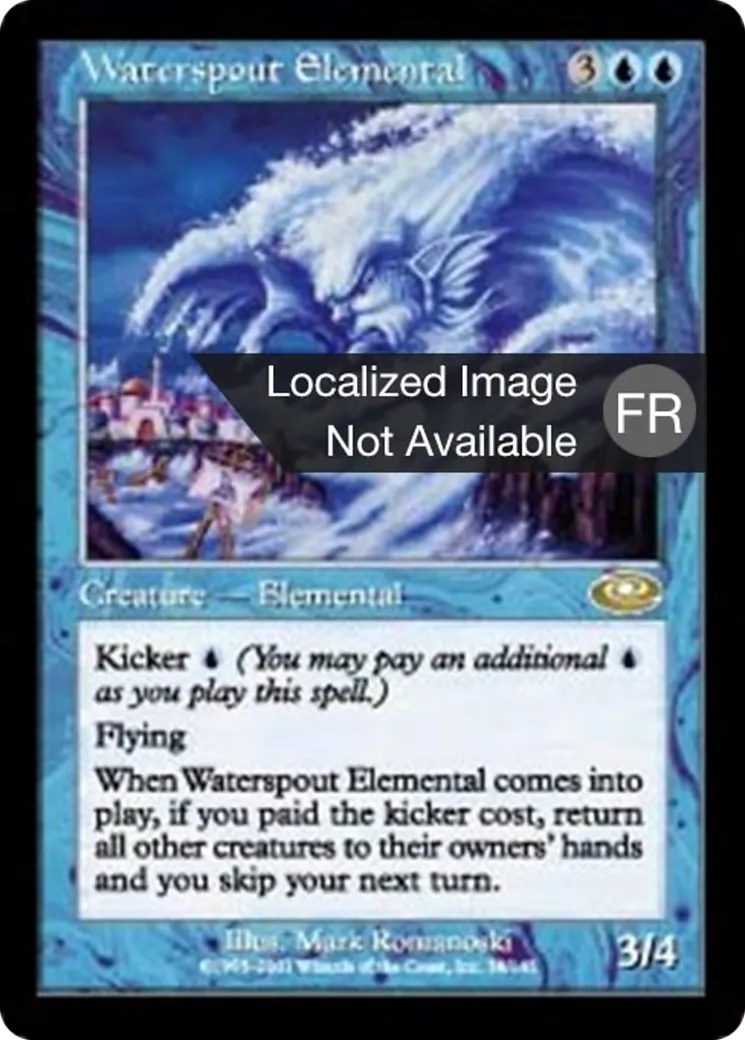 Élémental des trombes — Planeshift — Magic: The Gathering