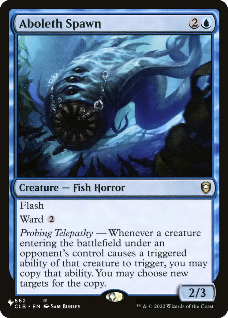 Aboleth Spawn — The List — Magic: The Gathering