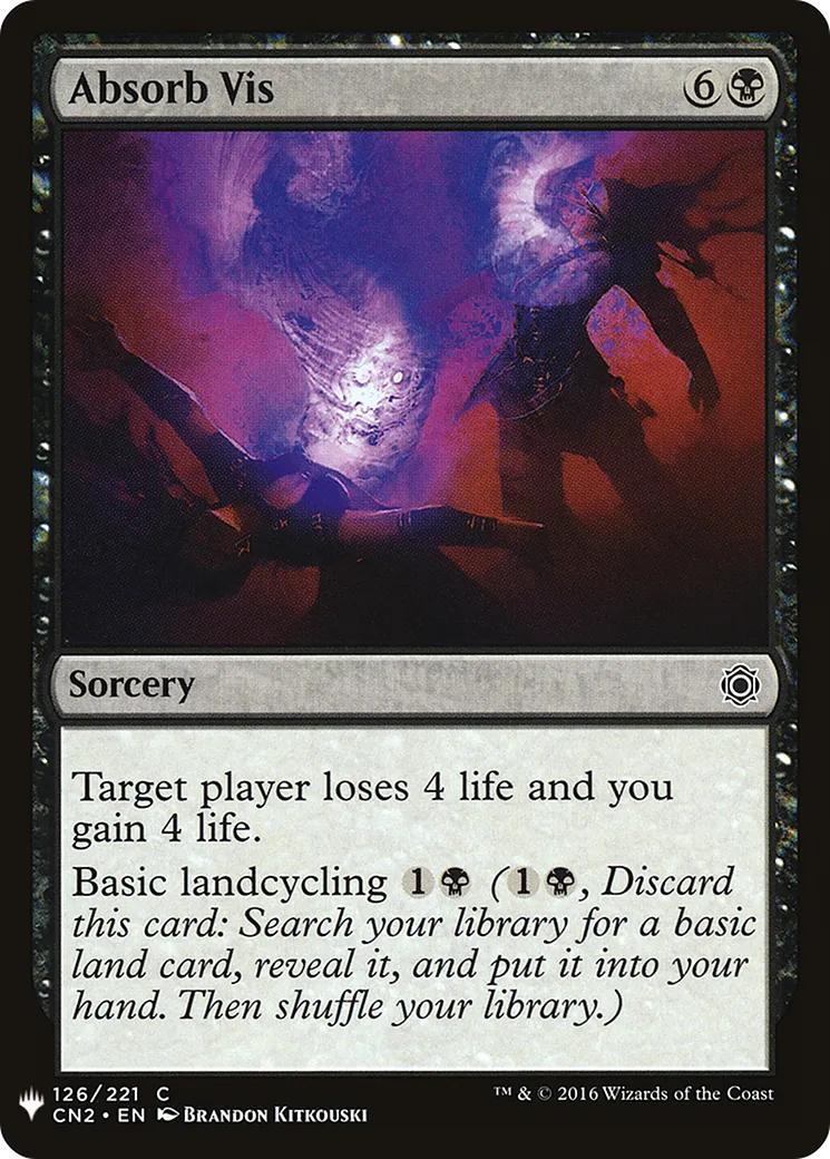 Absorb Vis — The List — Magic: The Gathering