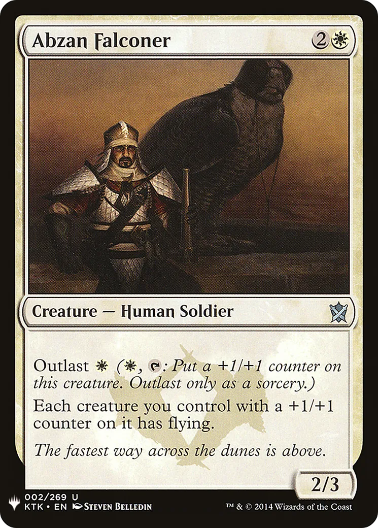 Fauconnier abzan — The List — Magic: The Gathering