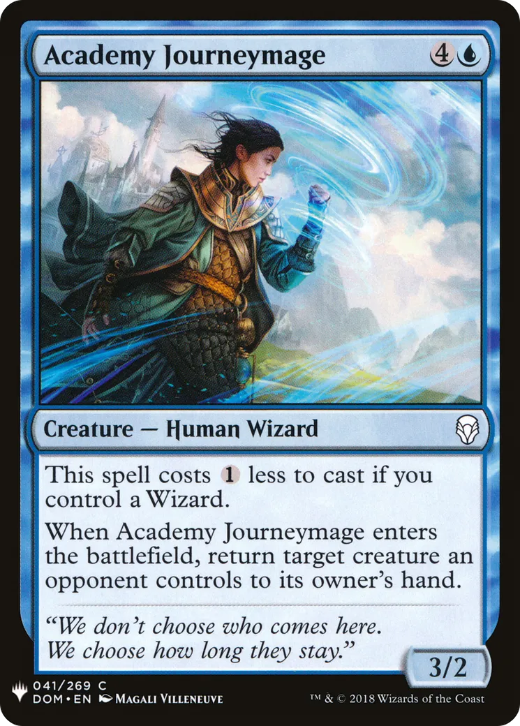 Mage compagnon de l'Académie — The List — Magic: The Gathering