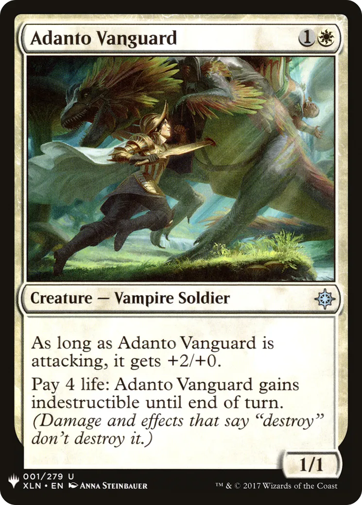 Avant-garde d'Adanto — The List — Magic: The Gathering