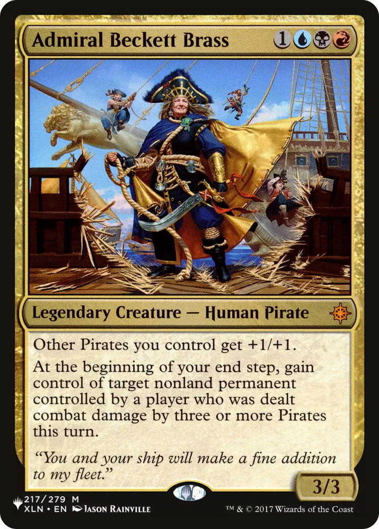 Amirale Beckett Hardiesce — The List — Magic: The Gathering