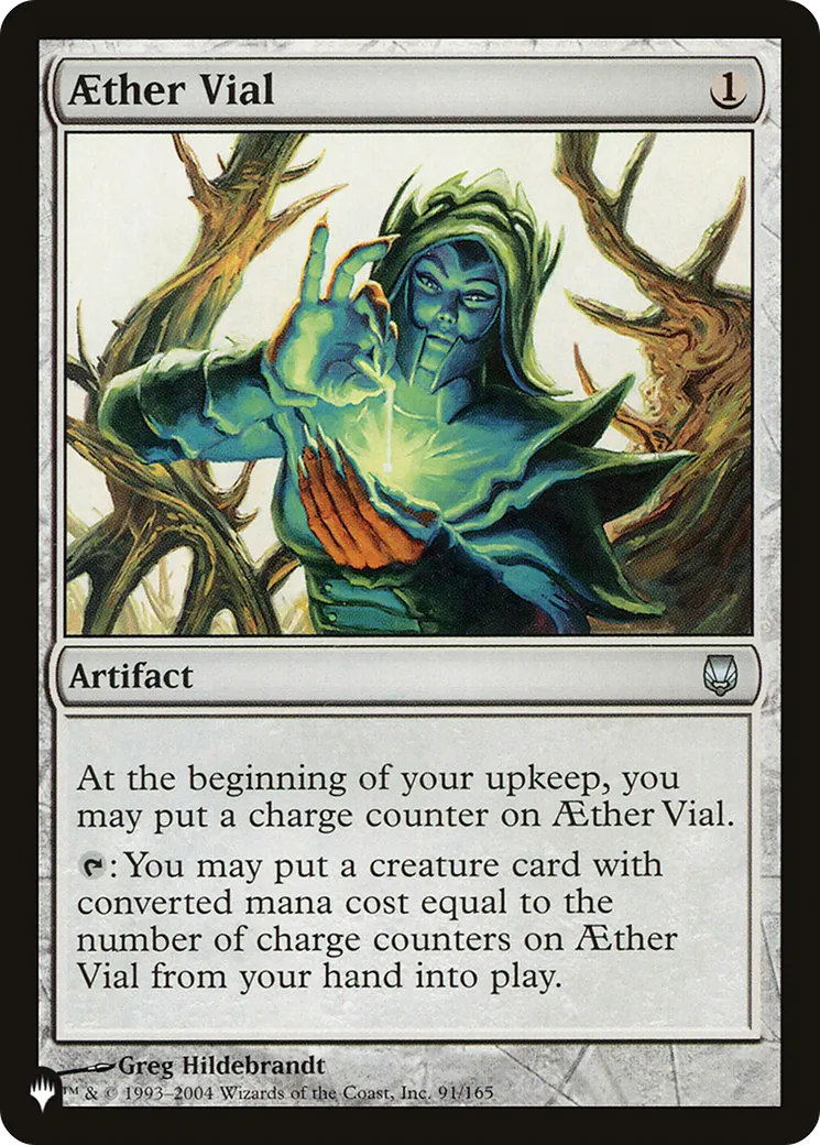 Aether Vial — The List — Magic: The Gathering