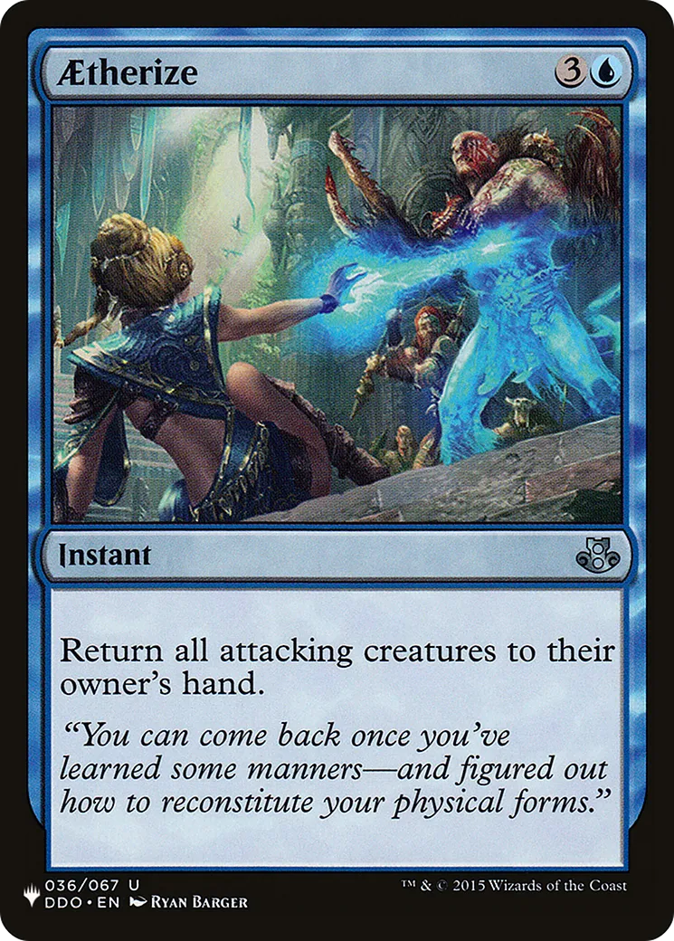 Aetherisation — The List — Magic: The Gathering