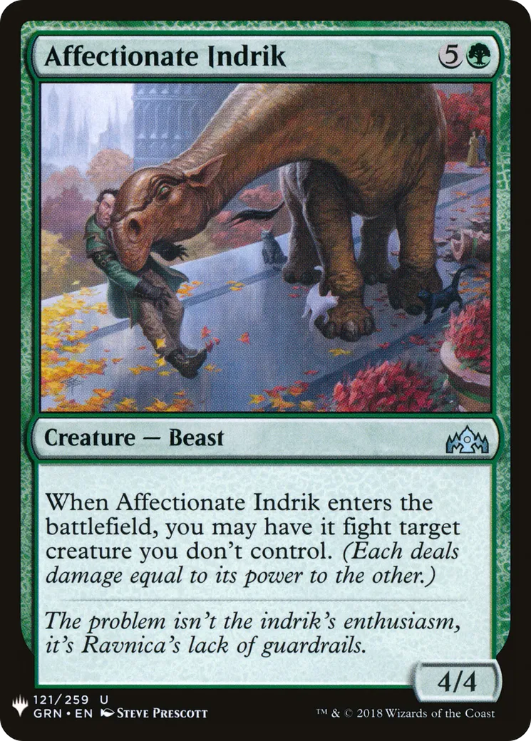 Affectionate Indrik — The List — Magic: The Gathering