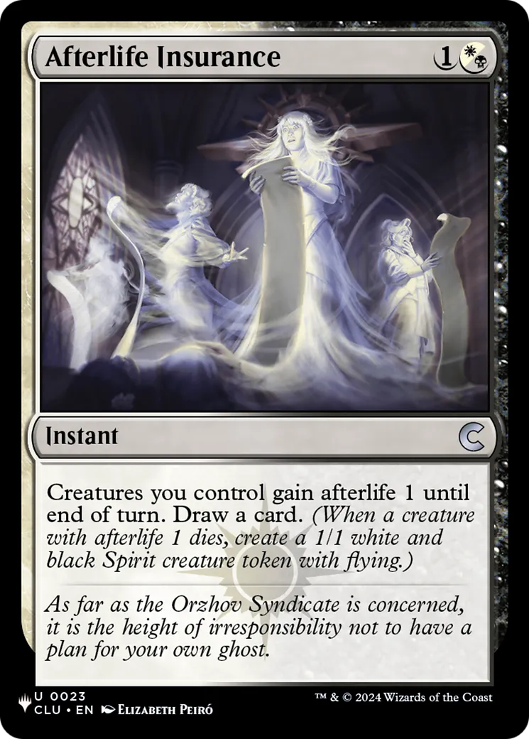 Afterlife Insurance — The List — Magic: The Gathering