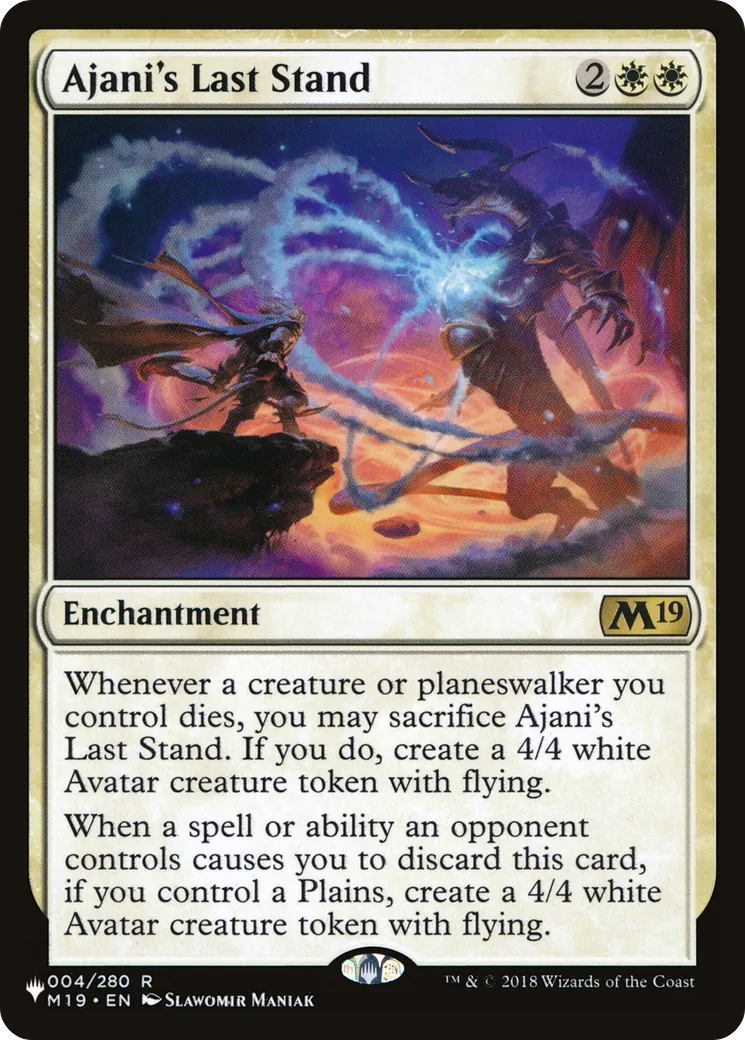 Ajani's Last Stand — The List — Magic: The Gathering