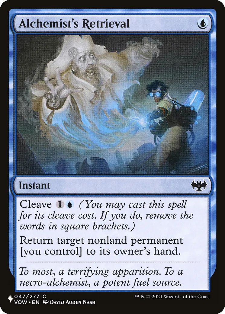 Récupération de l'alchimiste — The List — Magic: The Gathering