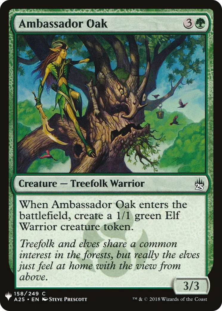 Ambassador Oak — The List — Magic: The Gathering