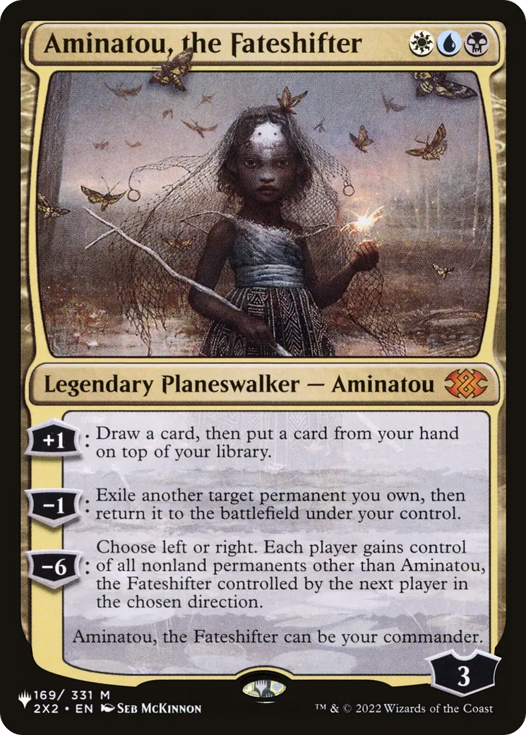 Aminatou, la façonneuse de destin — The List — Magic: The Gathering