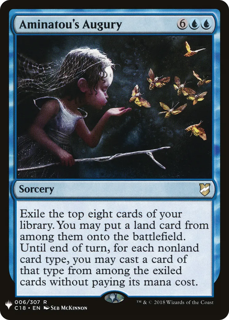 Augure d'Aminatou — The List — Magic: The Gathering