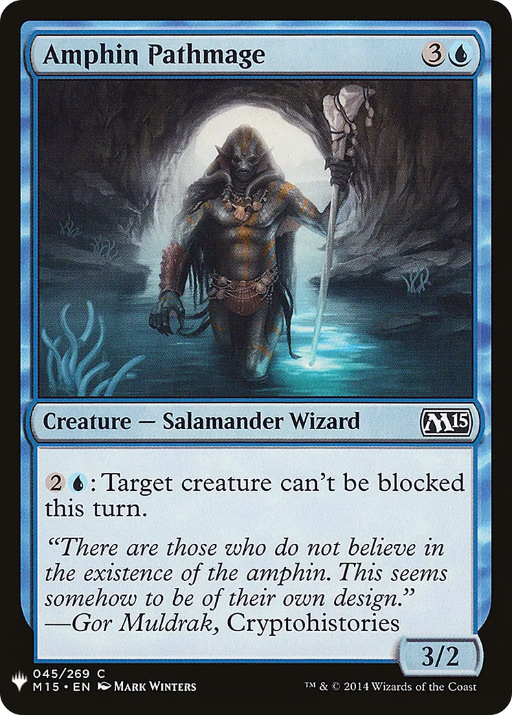 Amphin Pathmage — The List — Magic: The Gathering