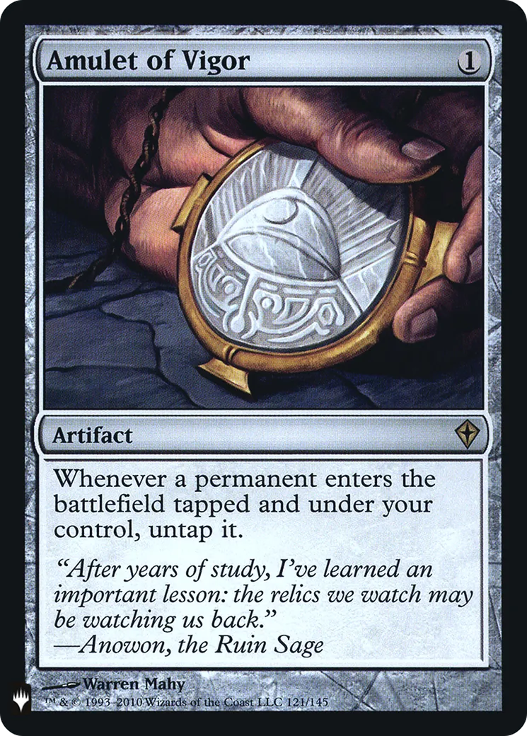 Amulet of Vigor — The List — Magic: The Gathering
