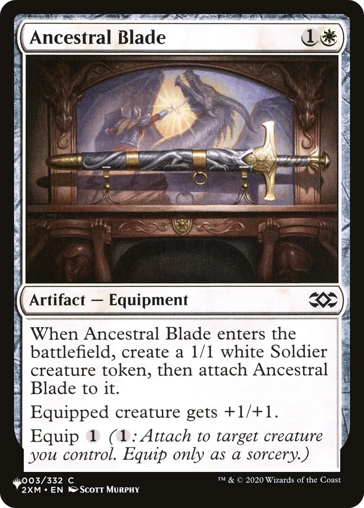 Lame ancestrale — The List — Magic: The Gathering