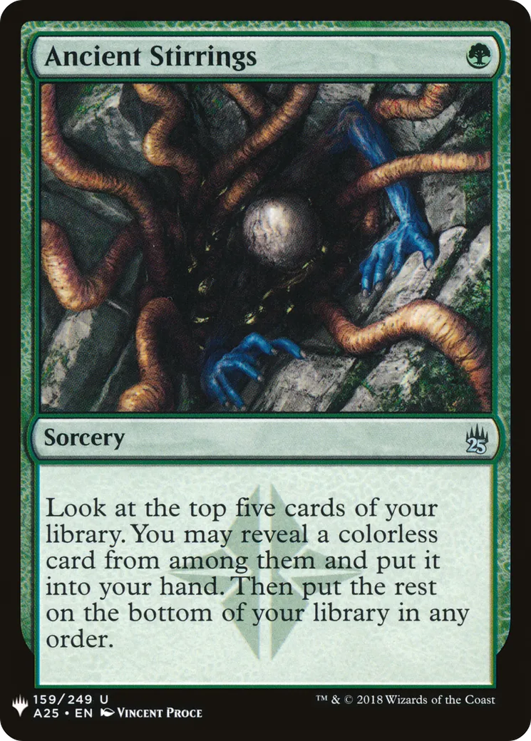 Anciens frémissements — The List — Magic: The Gathering