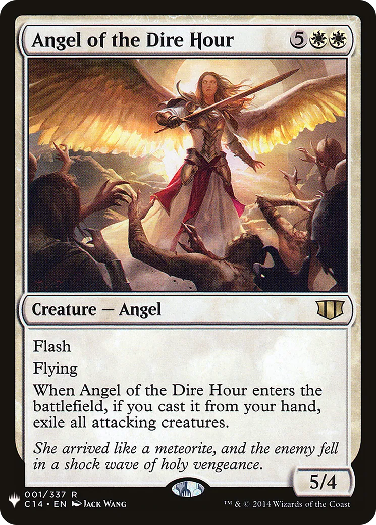 Angel of the Dire Hour — The List — Magic: The Gathering