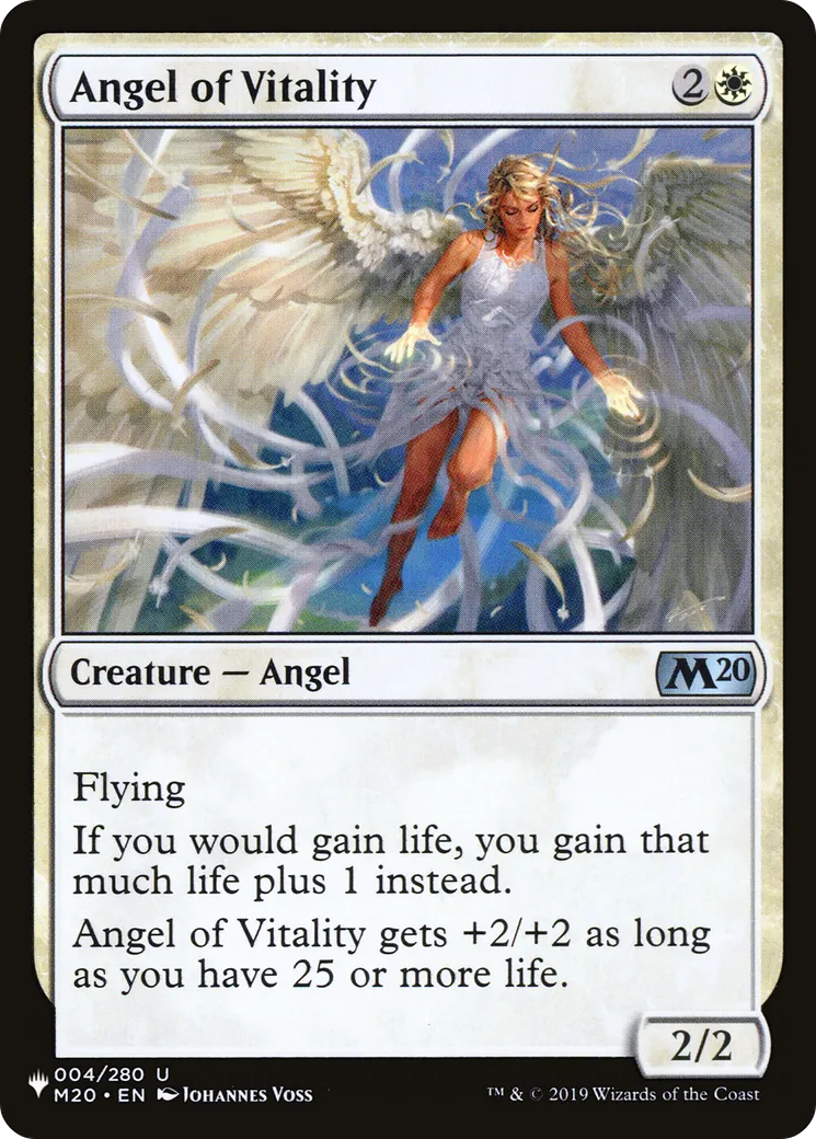 Angel of Vitality from The List - Magic: The Gathering