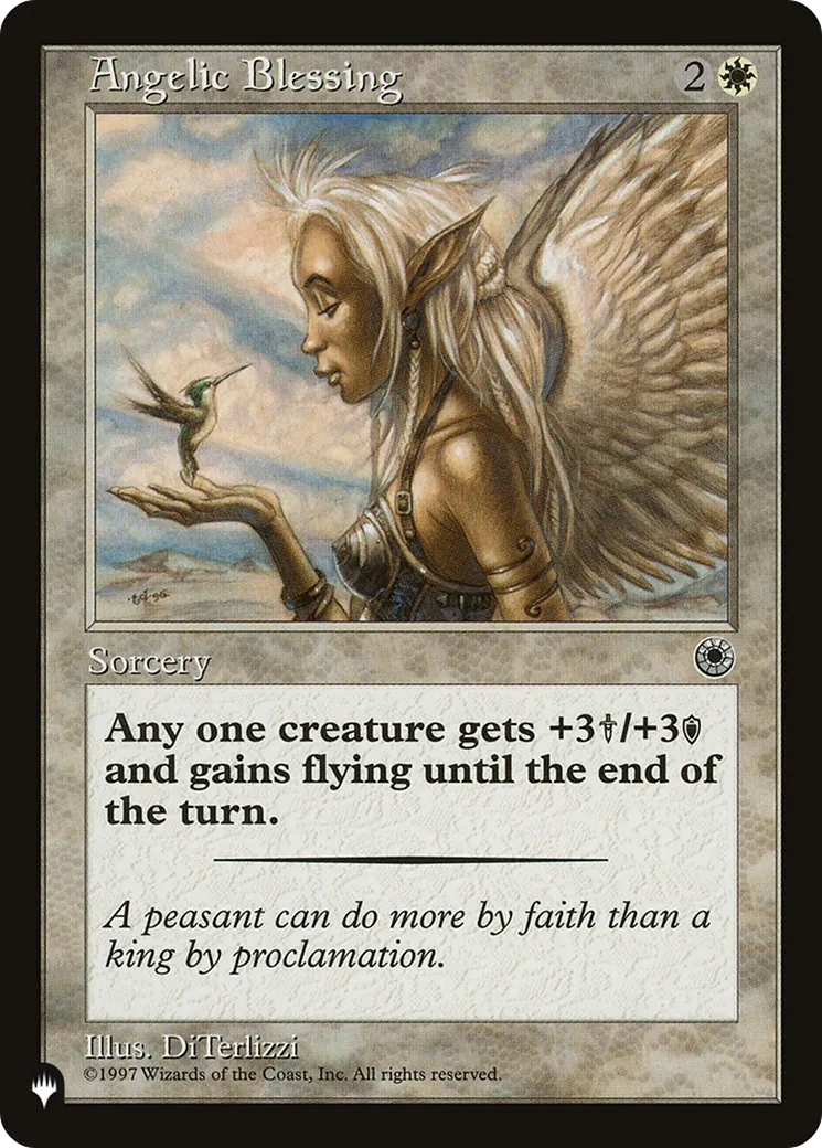 Angelic Blessing — The List — Magic: The Gathering