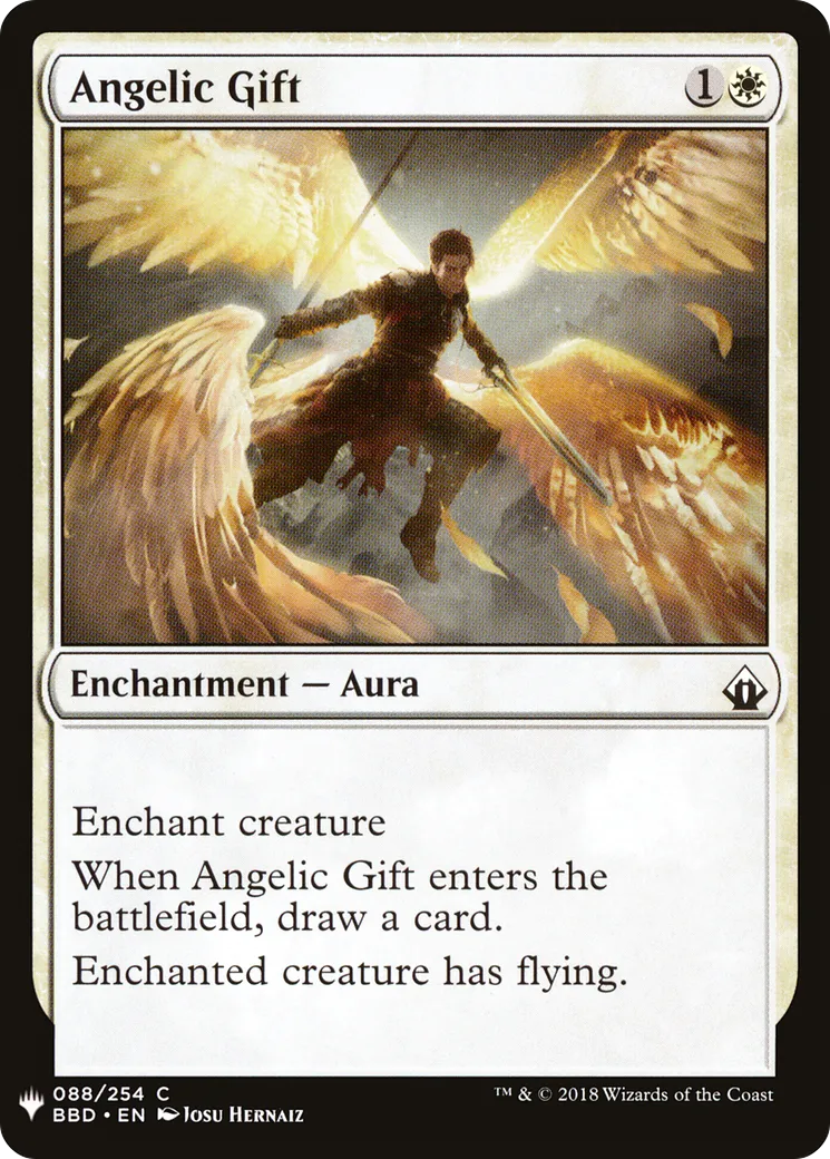 Angelic Gift — The List — Magic: The Gathering