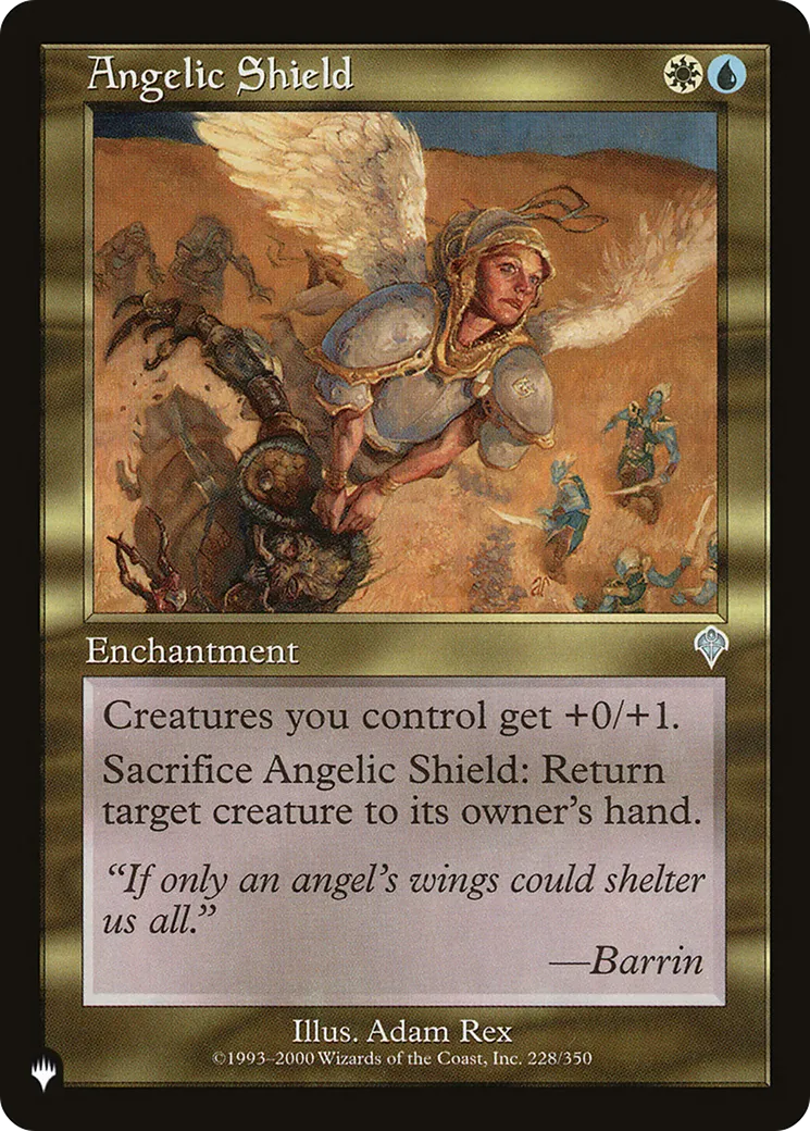 Bouclier angélique — The List — Magic: The Gathering