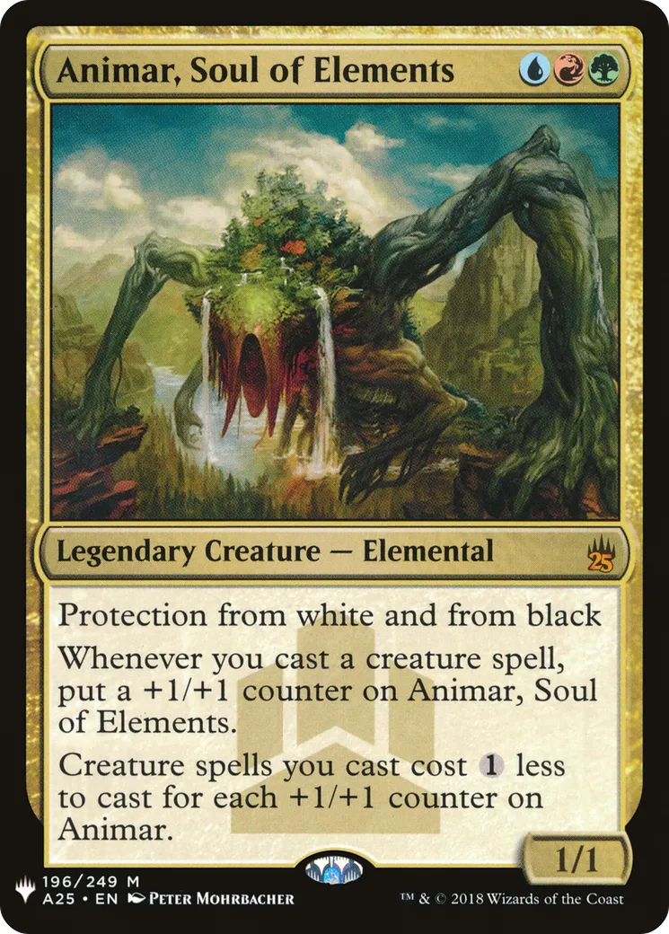 Animar, Âme des éléments — The List — Magic: The Gathering