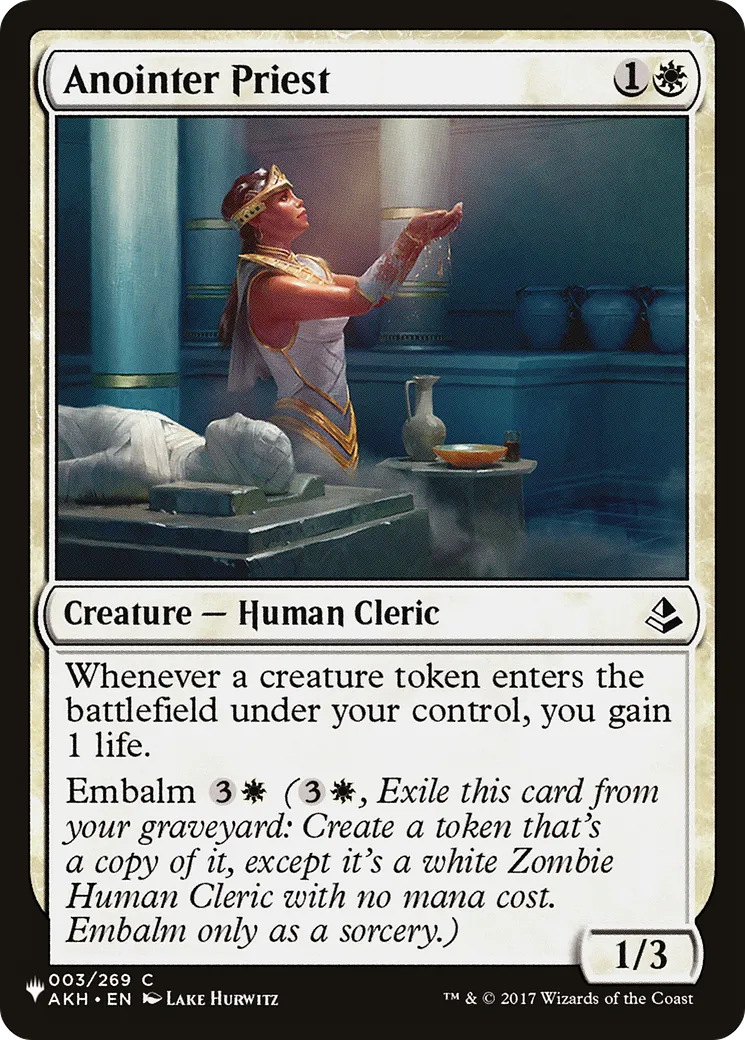Prêtresse consécratrice — The List — Magic: The Gathering
