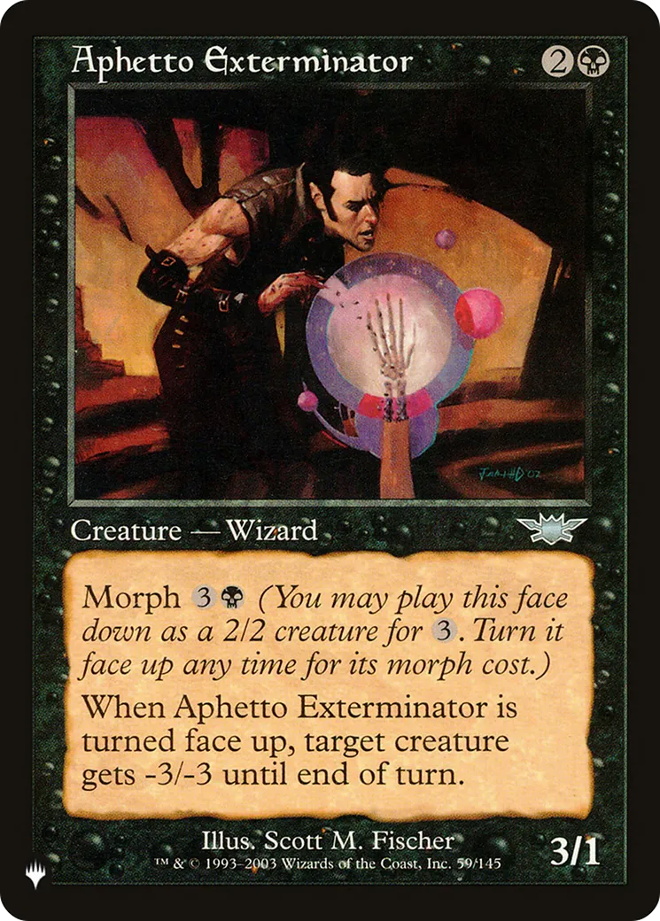Aphetto Exterminator — The List — Magic: The Gathering