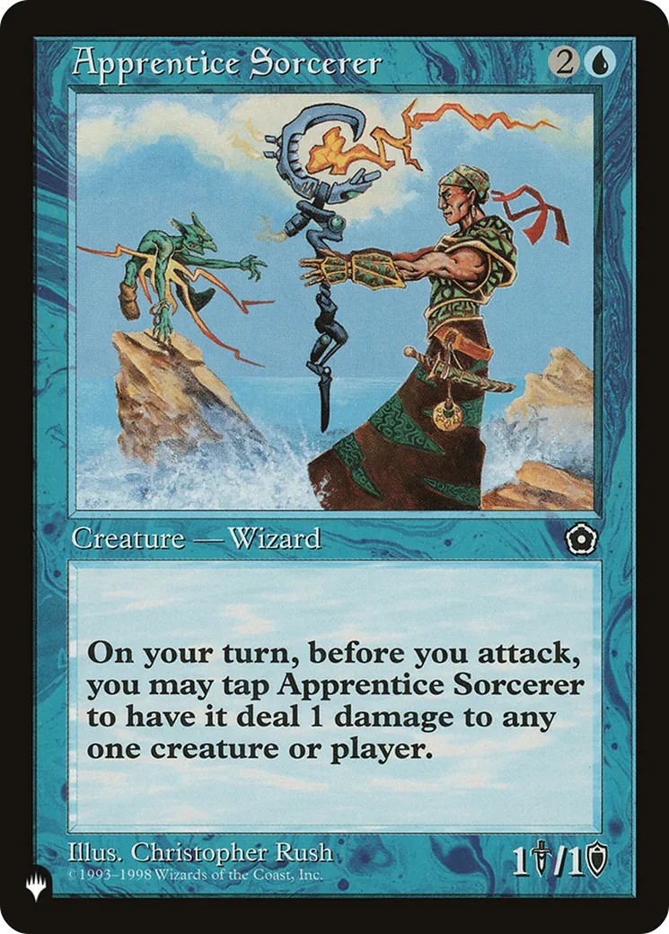 Apprentice Sorcerer — The List — Magic: The Gathering