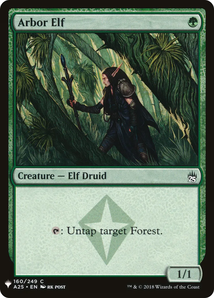 Elfe de la charmille — The List — Magic: The Gathering