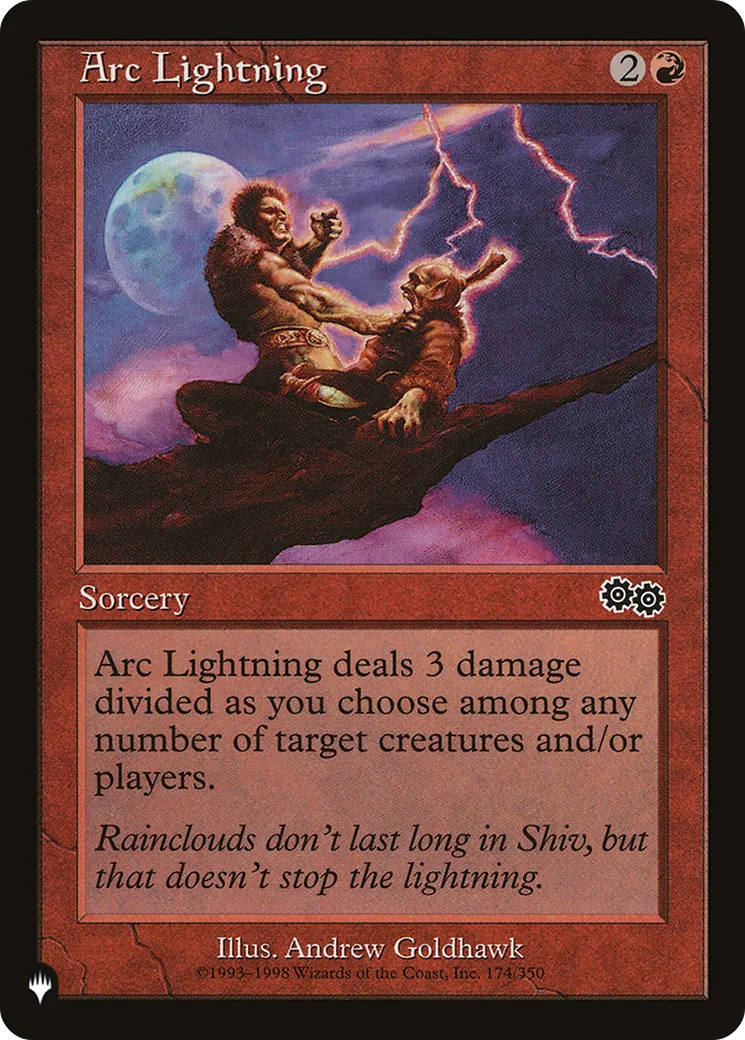 Arc électrique — The List — Magic: The Gathering