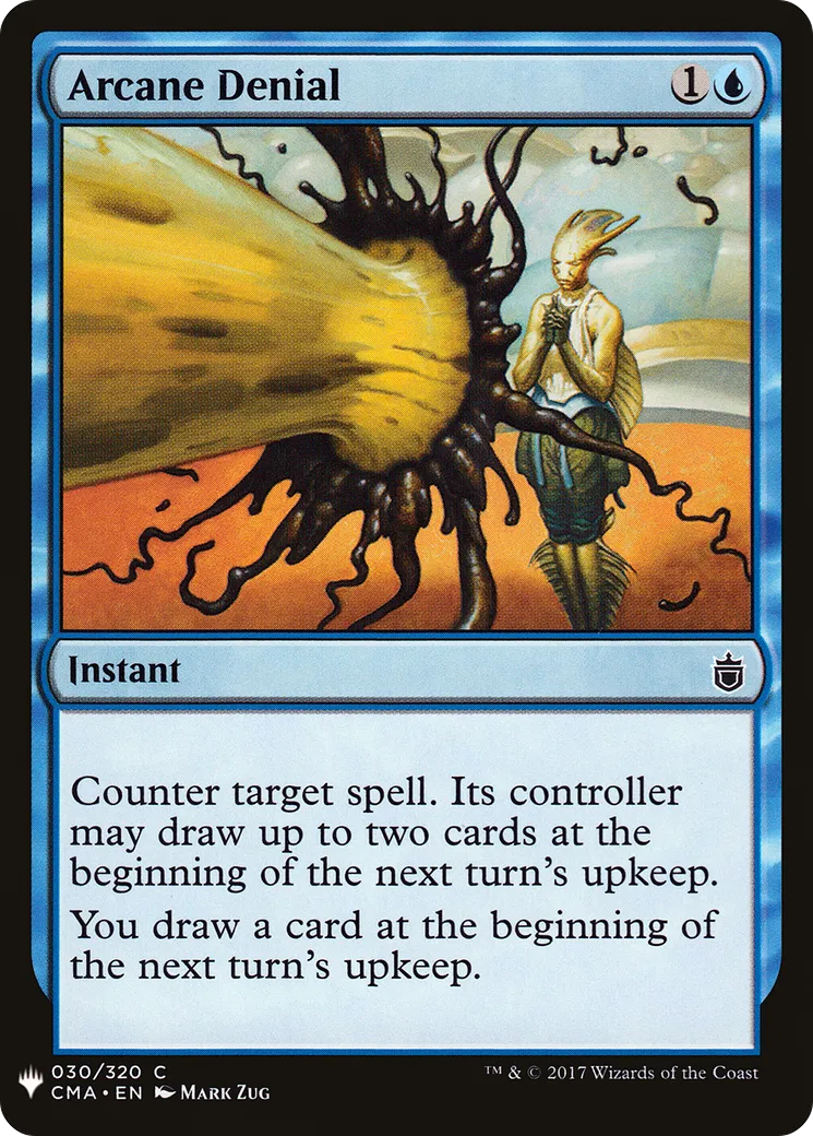 Déni des arcanes — The List — Magic: The Gathering